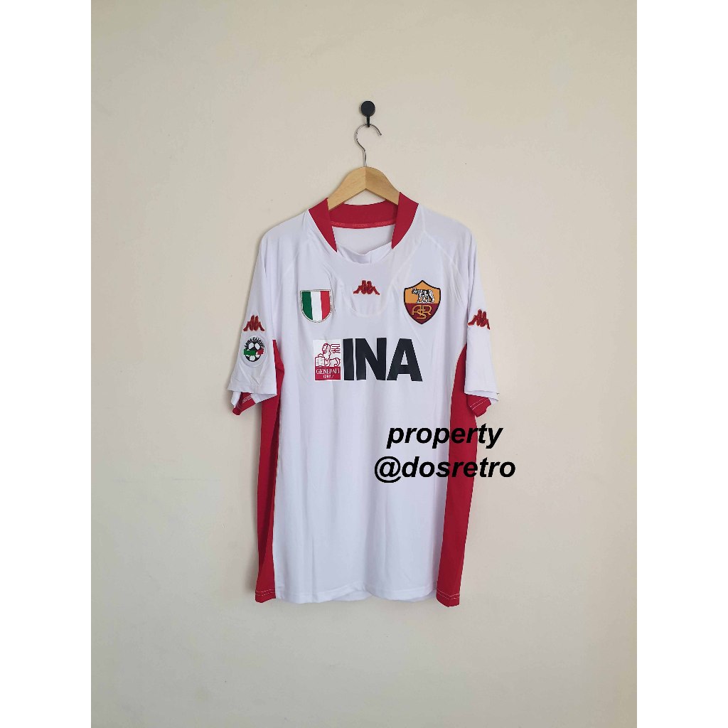 Jersey Retro Rare AS ROMA Away 2001 2002