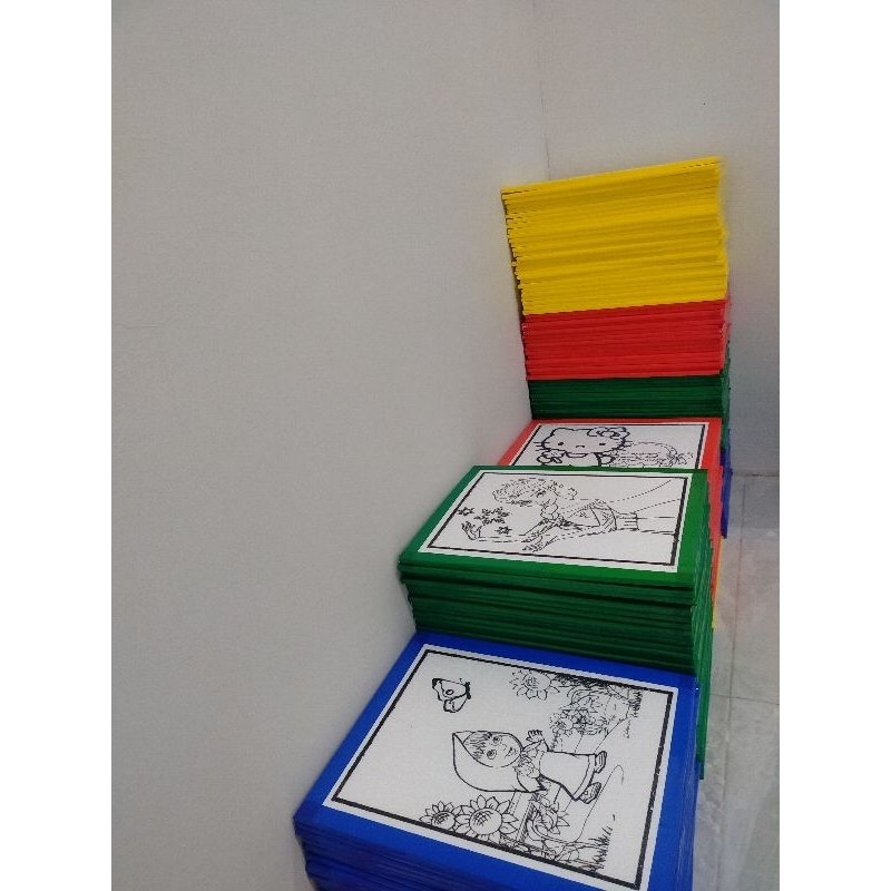 

Paket komplit tinggal pakai Styrofoam lukis anak-anak/media mewarnai anak-anak