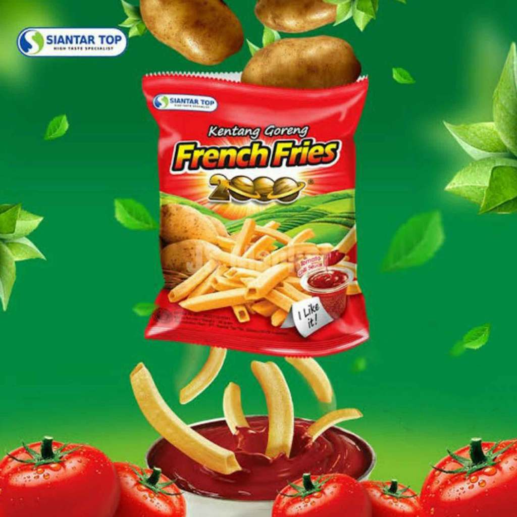 

French Fries 2000 / Snack kentang Goreng / Snack Ringan Potato