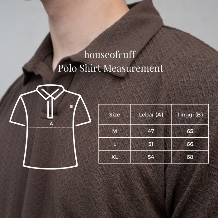 Houseofcuff Polo Shirt Pendek Knit Stripe