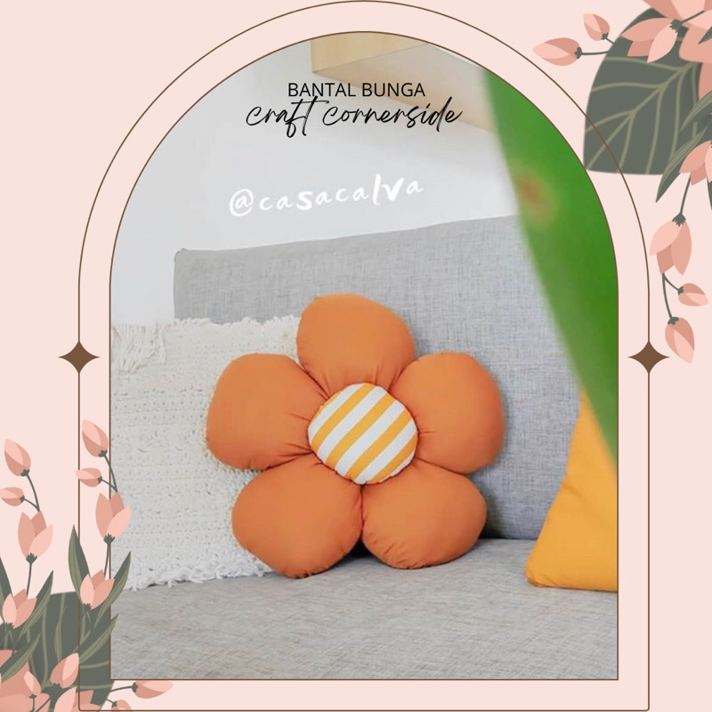 Bantal sofa / bantal bunga / bantal kursi / bantal sofa bunga / bantal duduk bunga