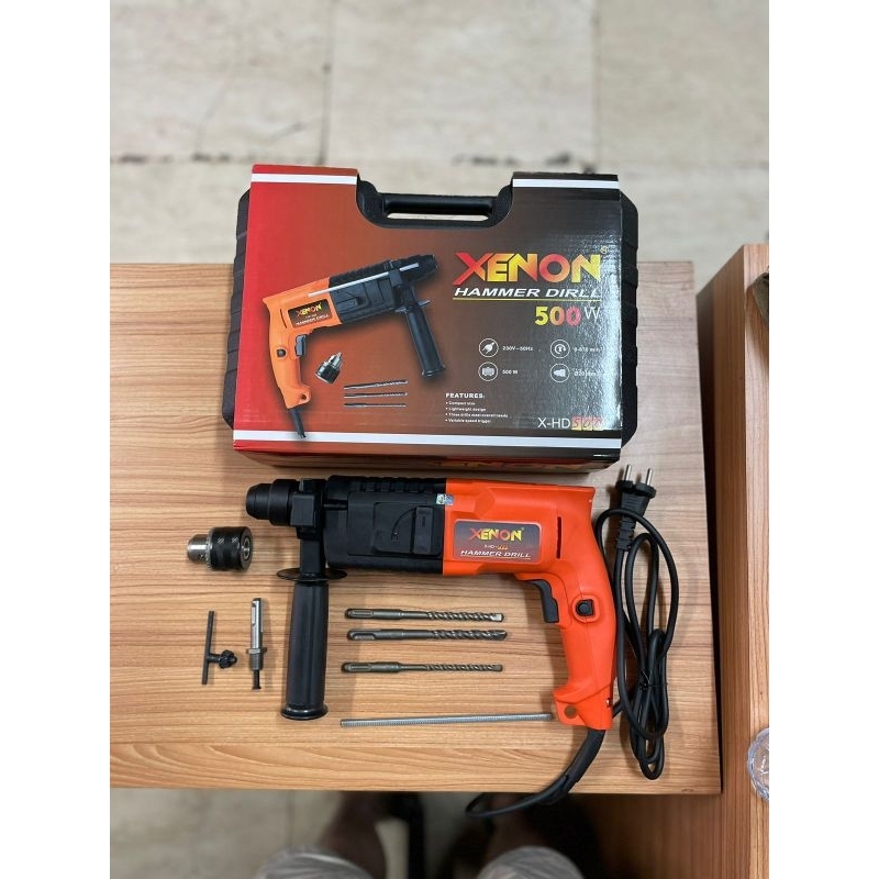 XENON X-HD500 Bor Hammer drill 20mm