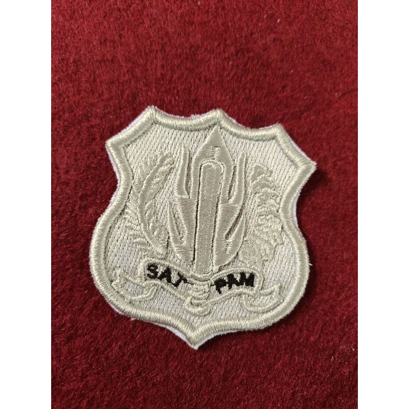 Bed bordir Satpam Kewenangan. Bordir 3d Satpam kewenangan