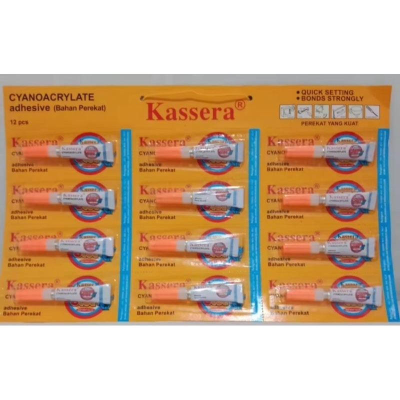 

LEM POWER GLUE KASSERA (1 lembar isi 12pcs)