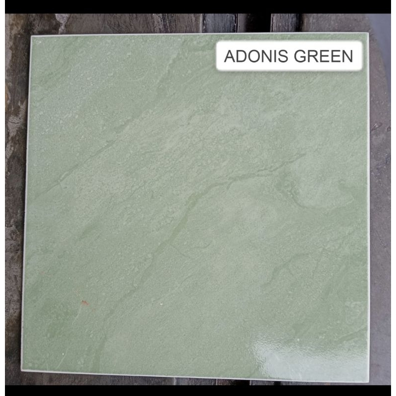 keramik lantai ruang tamu tidur rumah SIGNATURE 40x40 ADONIS GREEN