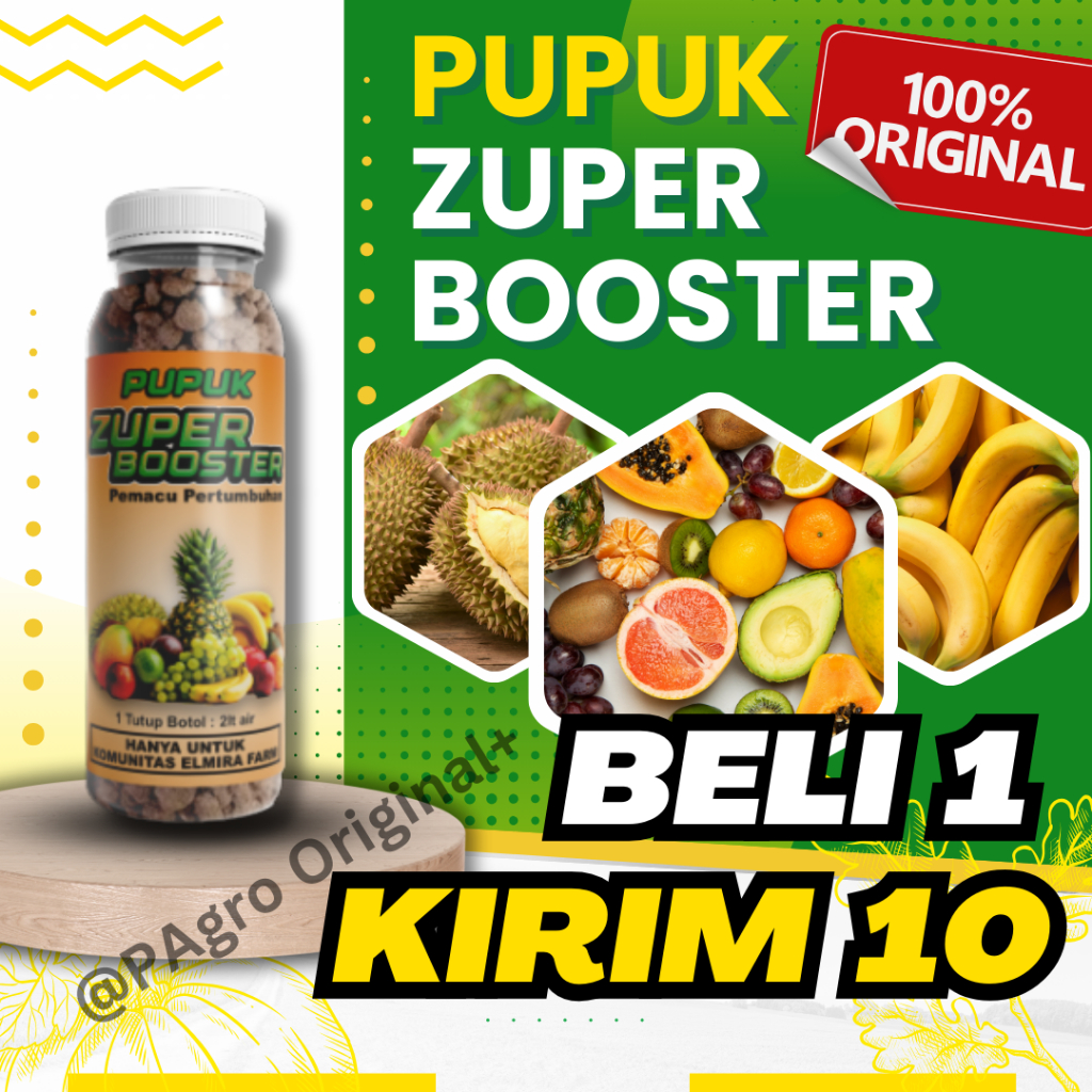 Pupuk Tanaman Zuper Booster Pemicu Pertumbuhan dan Pembuahan