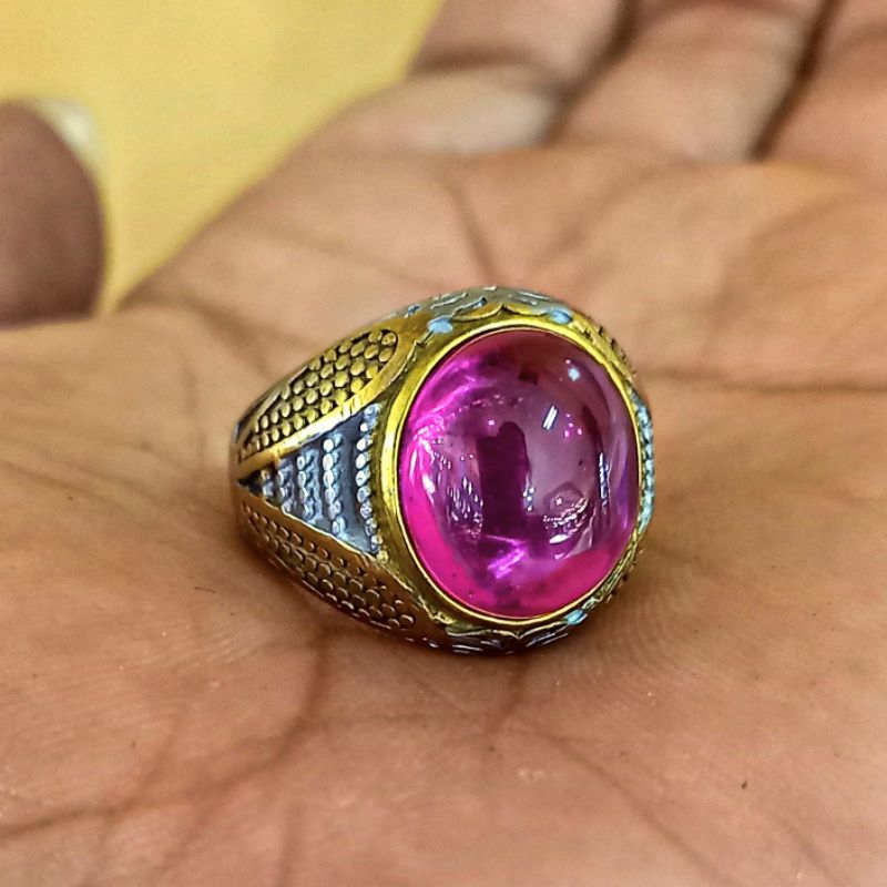 CINCIN BATU MERAH SIAM ROSE ASLI BANGKOK