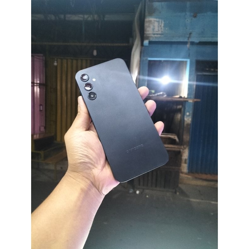 Samsung galaxy a14 ram 4/128 GB second lengkap