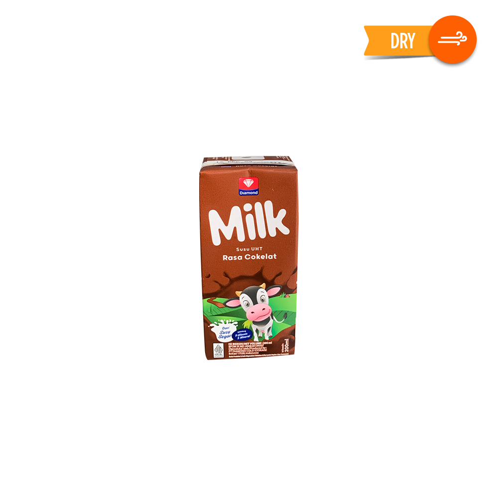 

Diamond Milk Uht Chocolate 200ml