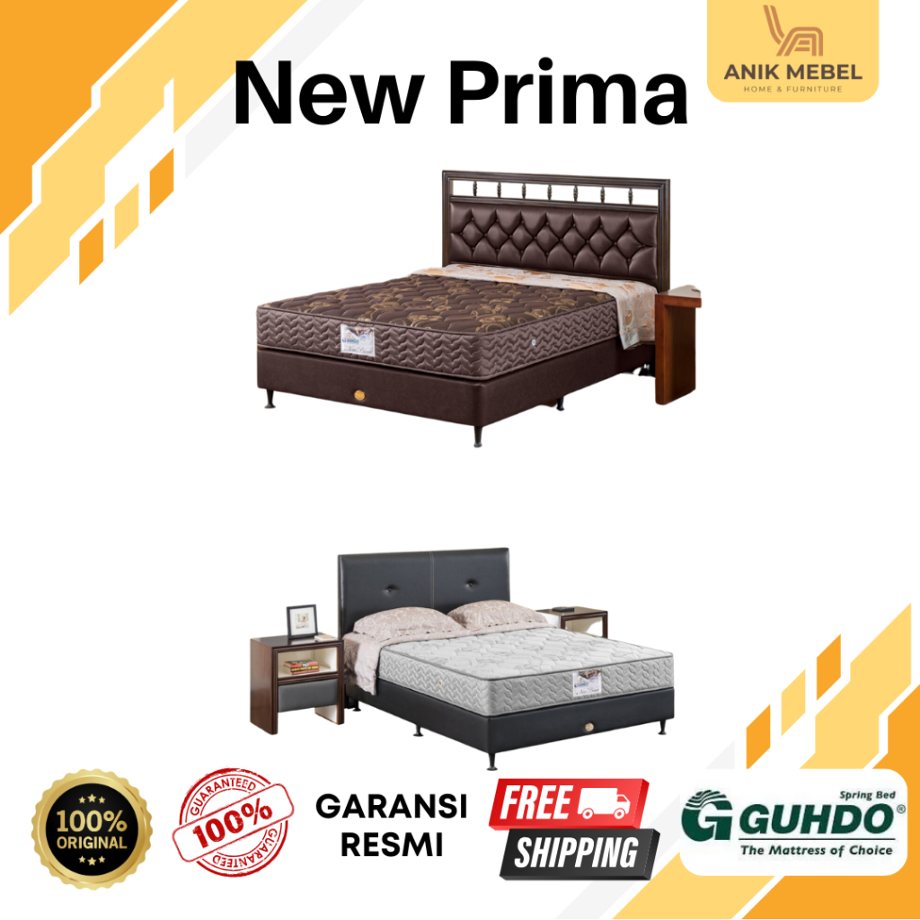 Guhdo Springbed New Prima 25 cm - Hanya matras | Kasur Spring bed Matras [Purwodadi Grobogan Sekitar