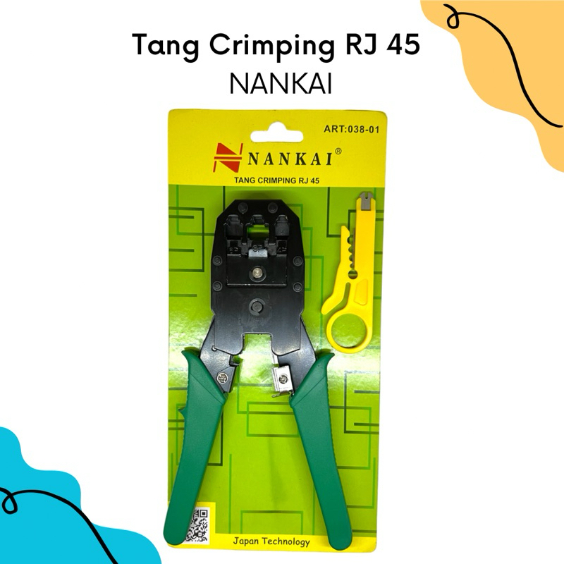 Nankai Tang Crimping RJ45 | Tang Crimping RJ45 | Tang Krimping RJ45 | Tang Rakit Jaringan | Tang Kab