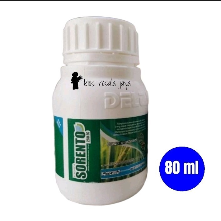 Fungisida SORENTO 250 EC bahan aktif Difekonazol 80 ml