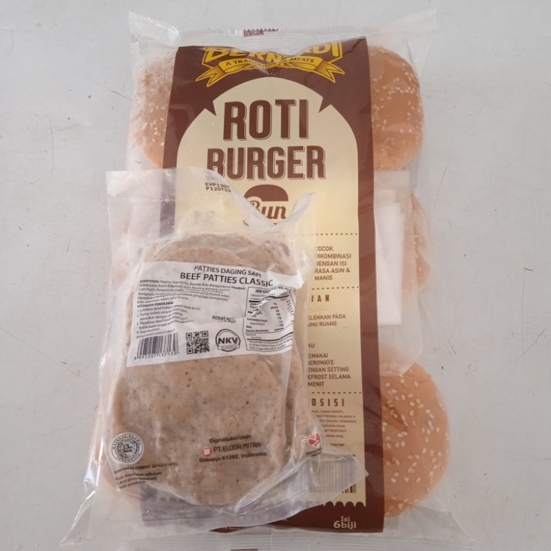 

Paket Burger Bernardi isi 6