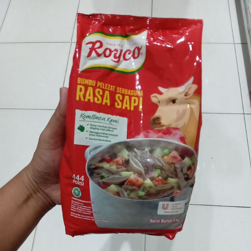 

Mahbubah - Royco 1 Kg Bumbu Pelezat Serbaguna Rasa Sapi