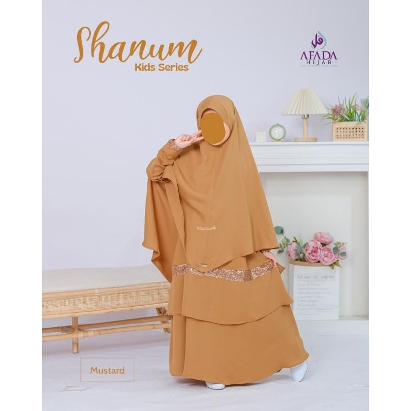 Gamis Set Shanum Kids by Afada Hijab