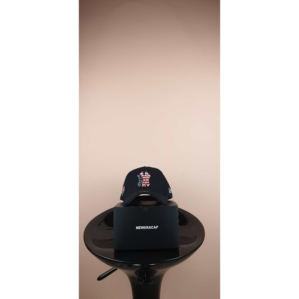 ny hitam back visor cream list usa Topi Pria Baseball Snapback Polos Wanita Unisex Premium