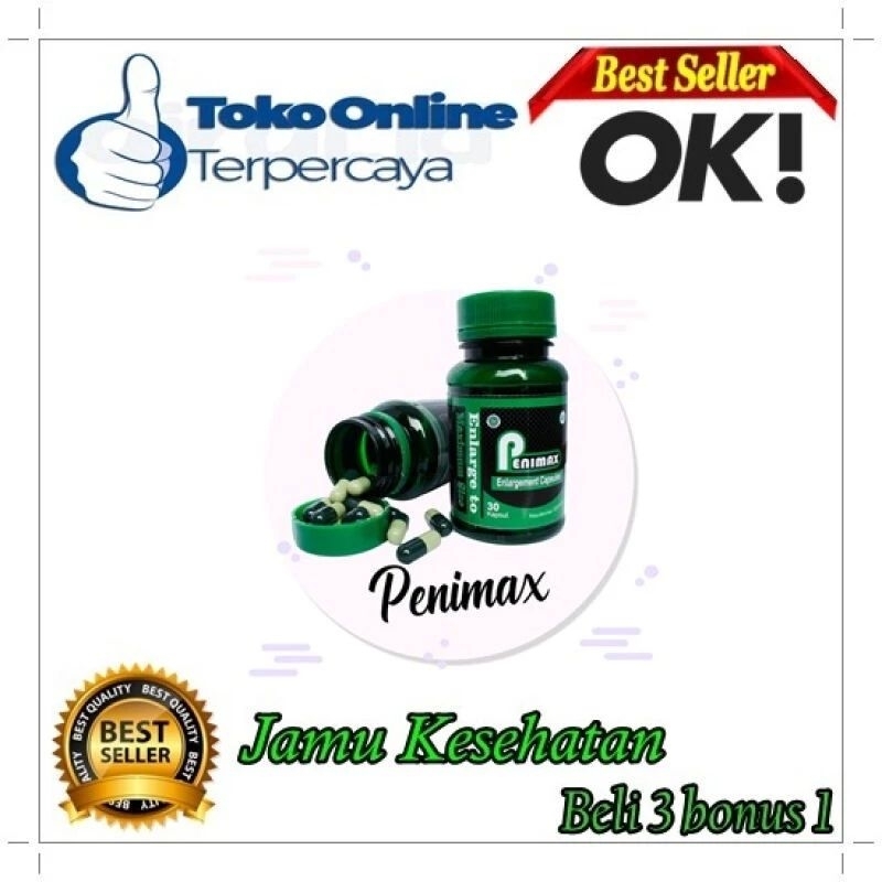 penimax original Obat Pembesar Terbaik BPOM Herbal