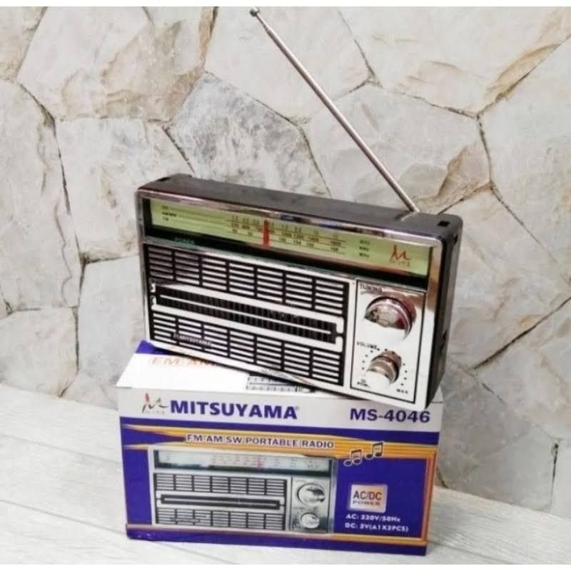 radio mitsuyama jadul ms-4046