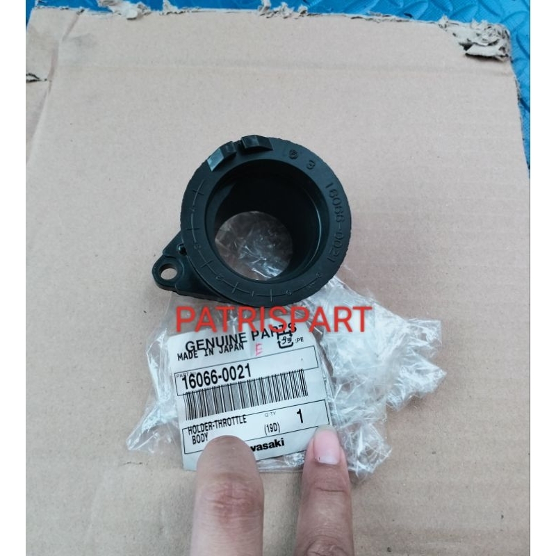 intake manipul karet intake karbu KLX 230 KLX230r original kawasaki