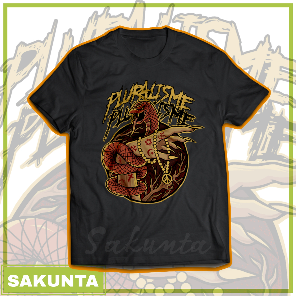 kaos pluralisme baju pluralisme agama berbeda tetap satu 3