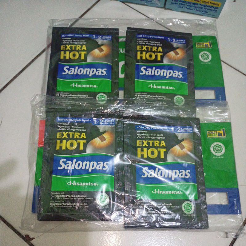 Salonpas Koyo Renceng Extra hot Isi 20 Sachet