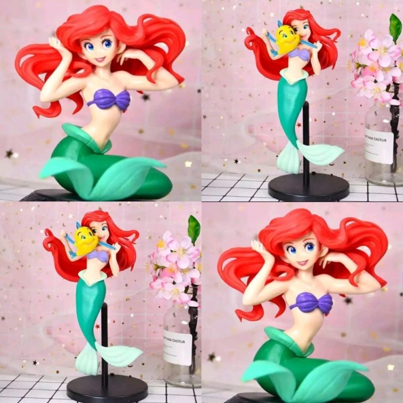 Topper Mermaid Premium, Topper Mermaid, Hiasan Kue Mermaid