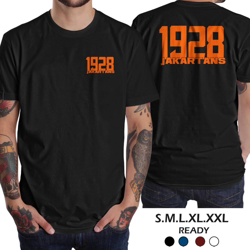 Baju Kaos Kaus Tshirt Tsirt Atasan Pakaian Atribut Suporter Bola The Jak Jakmania Persija Jakarta Ja