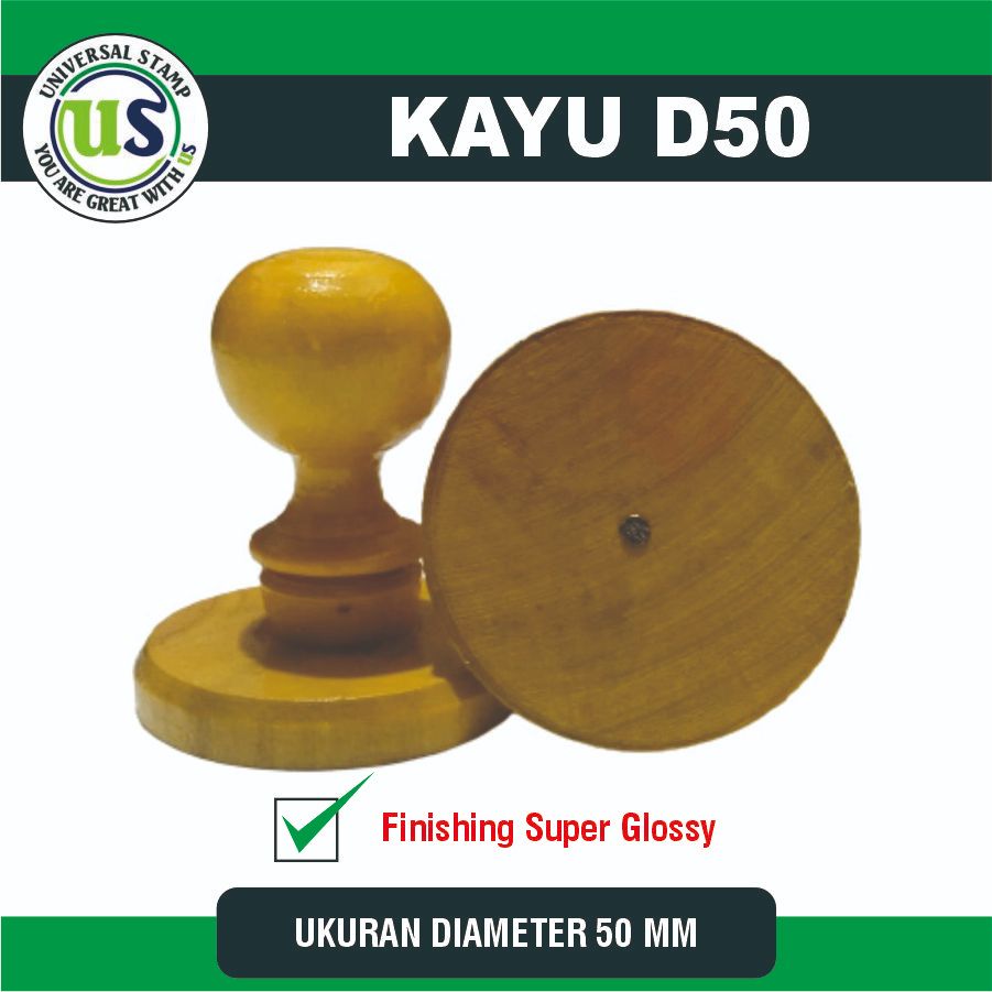 

Gagang Stempel Kayu D50