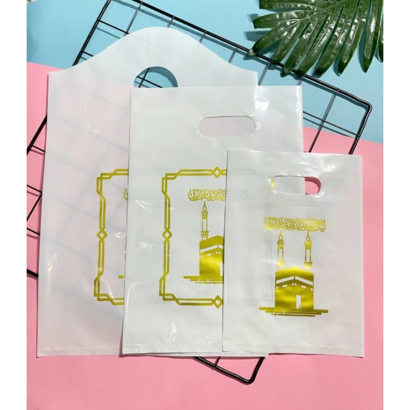 

Tas Plastik Bingkisan Oleh Oleh Umroh Haji Gift Baitullah Hampers Makkah
