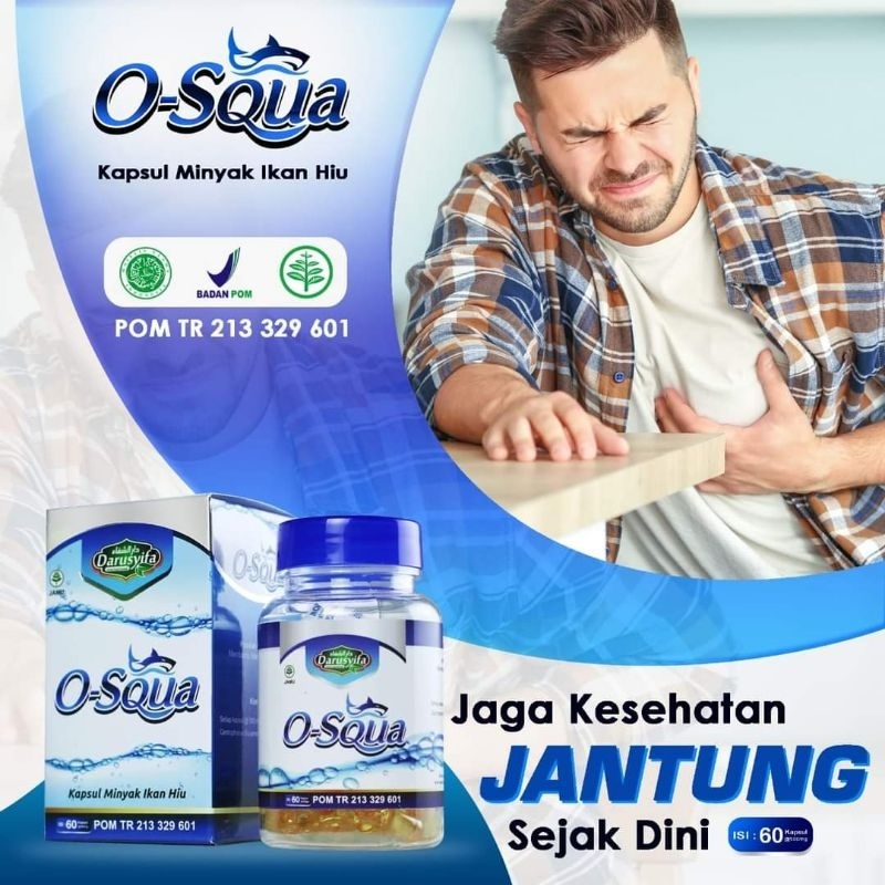 Minyak Ikan Hiu Osqua Darusyifa Asli / O Squa Minyak Ikan Hiu Original