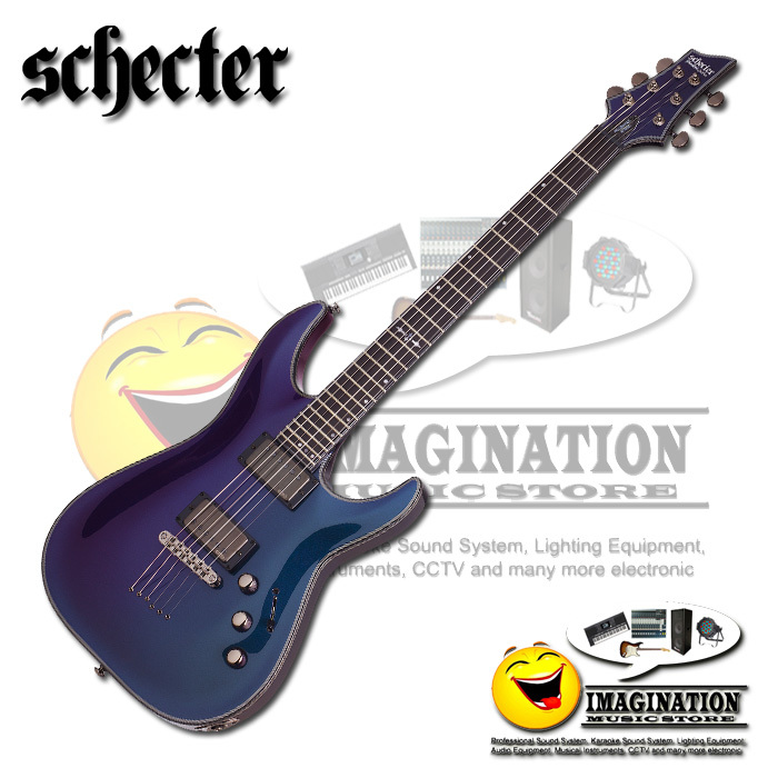Schecter Hellraiser Hybrid C-1 Electric Guitar - Ultra Violet