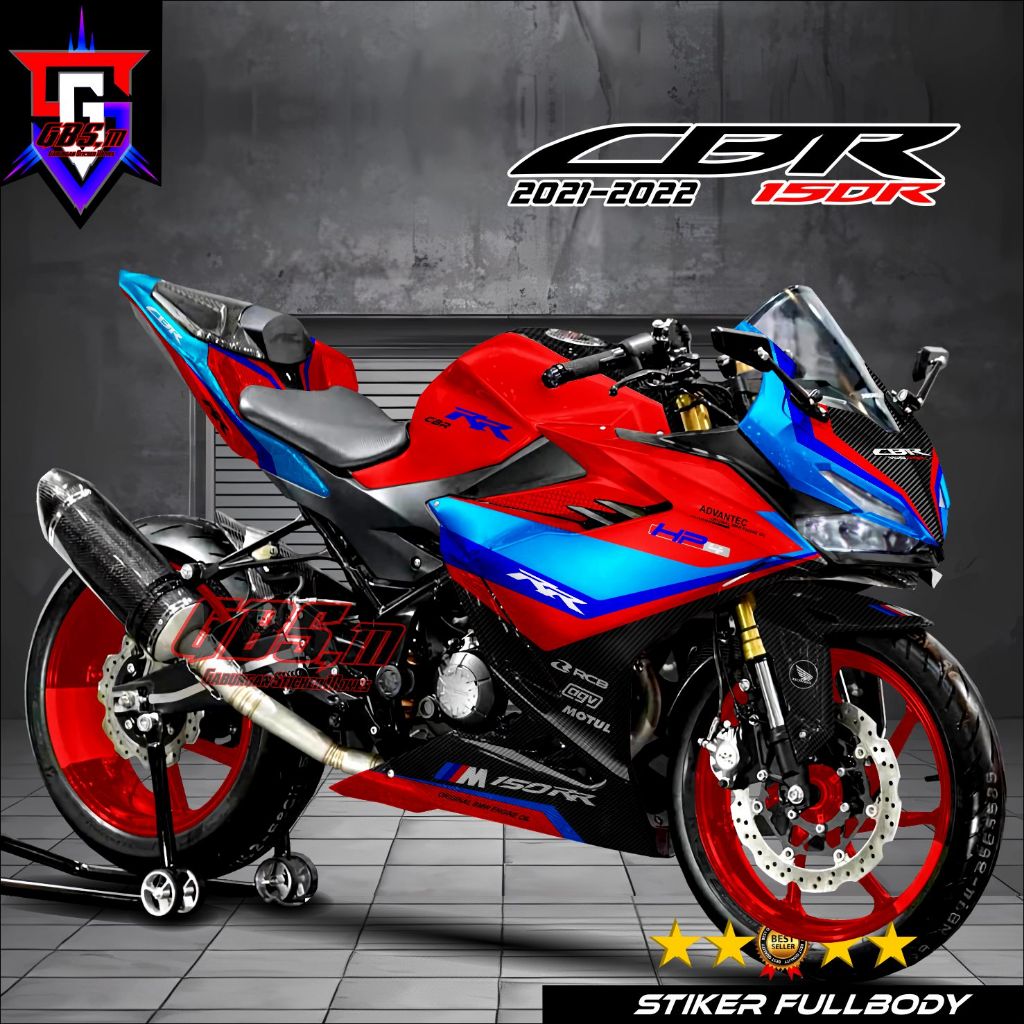 (TERBARU) Decal Cbr 150R Full Body 2021 2021 2022 2023 Motip Bmw Stiker Cbr 150R 2021 Full Body