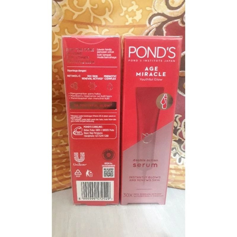 ( Pernah Pakai) Pond's Age Miracle Double action serum 15 ml