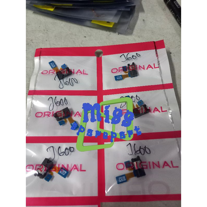 Konektor headset Samsung J600 J6 J810 A6 plus Original Connector Handsfree