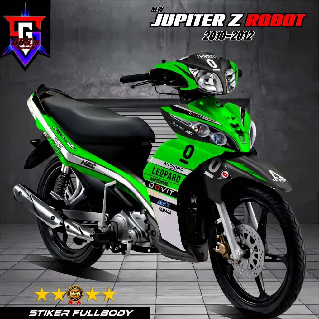 Decal Sticker Variasi Jupiter Z Robot 2010-2013 Decal Stiker Fullbody Motor Jupiter Z 2010 Jupiter Z