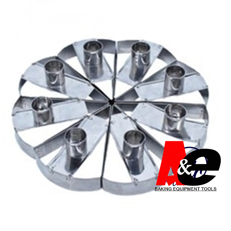 Cetakan kue donat pizza Stainless