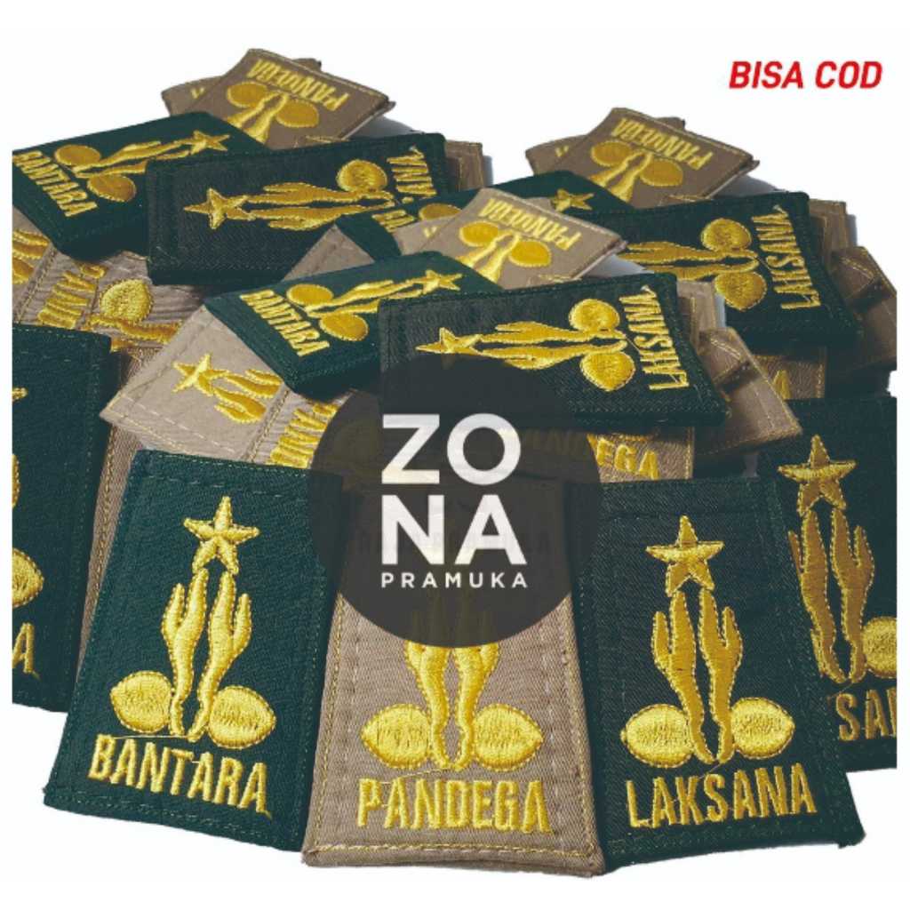 

Tku Bantara Laksana Pandega 1 pasang sepasang Tahan Air tanda kecakapan penegak pandega