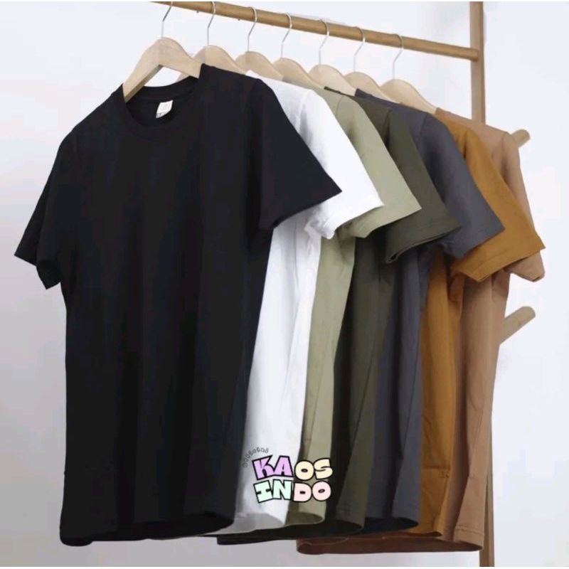 bismillah baju kaos pria kaos polos bagus dan kuat nyaman di pakai dingin sejuk nyaman dipakai adem 
