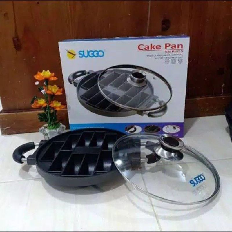 Ready cetakan suggo15 lubang takoyaki, 10 pukis, 19 lubang takoyaki, 7 serabi, 4 serabi, 12 motif, 1