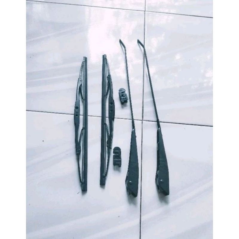 Tangkai gagang wiper plus wiper cery carry Extra carry 10 sepasang kanan dan kiri