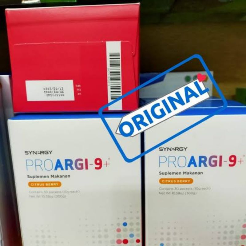 Synergy asli proargi 9 original plus suplemen kesehatan nutrisi jantung dan kolestrol tinggi