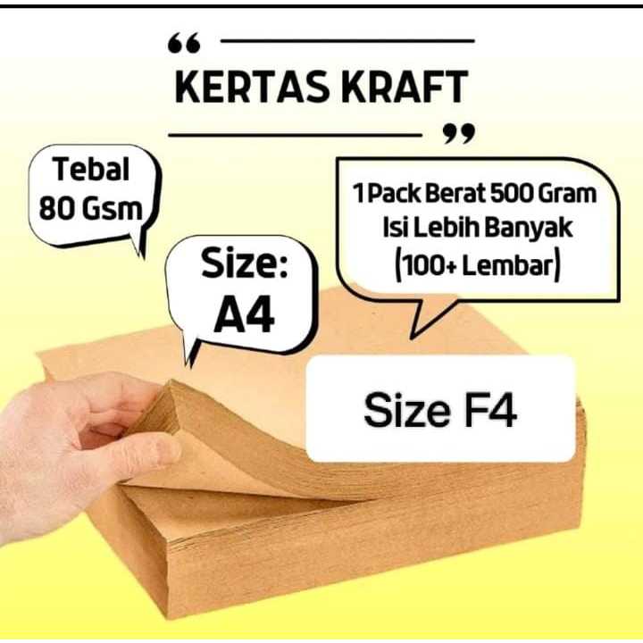 

Kertas Kopi / Sampul Buku / kertas batang padi/ Kertas Coklat 35gr Uk. 90x120 1RIM (500 LEMBAR)