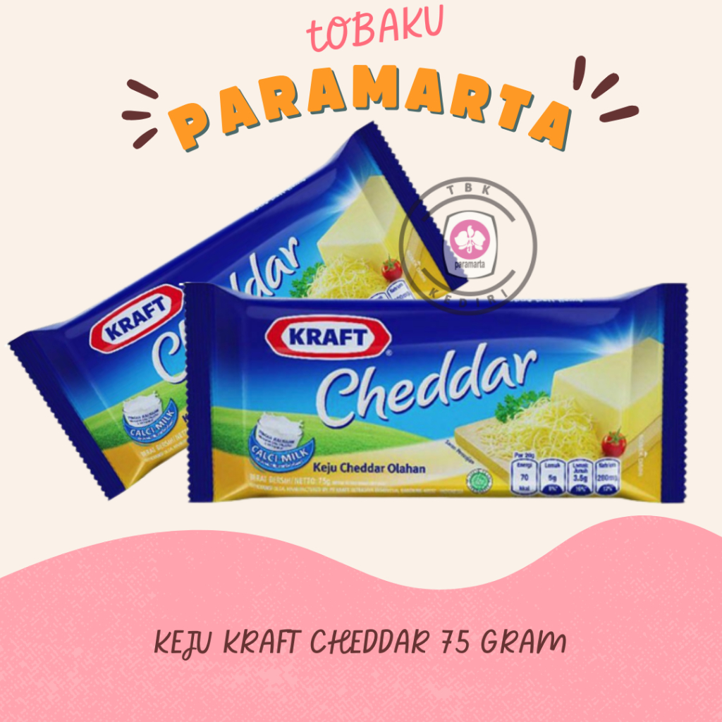 

KEJU KRAFT CHEDDAR SACHET 70 GRAM / KEJU CHEDDAR MURAH