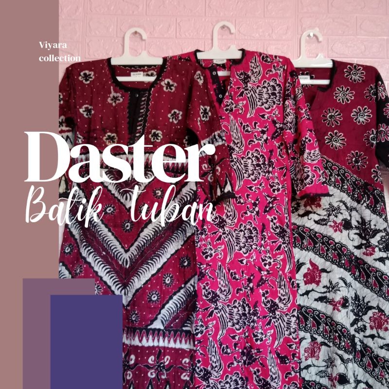 (M) Daster Panjang Batik Tuban Adem Nyaman