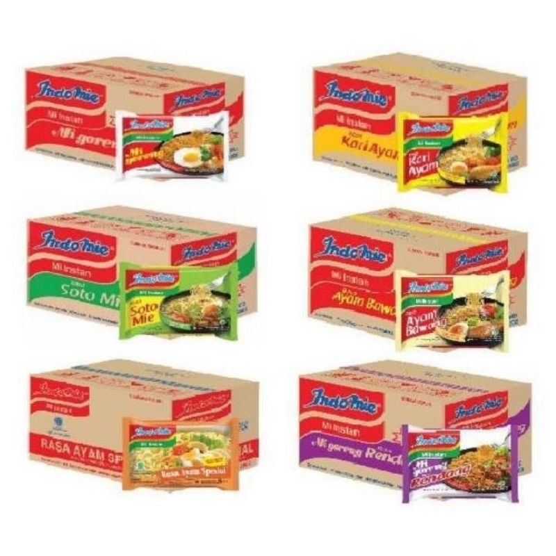 

INDOMIE GORENG / SOTO / KARI / AYAM BAWANG DUS