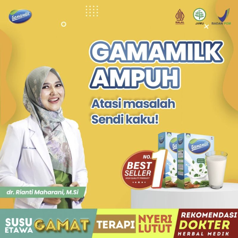 

Susu Gamamilk - Susu Etawa Gamat Rekomendasi Dokter Herbal Medik Atasi Nyeri