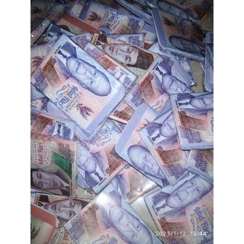 

amplop lebaran mini motif uang 10pak