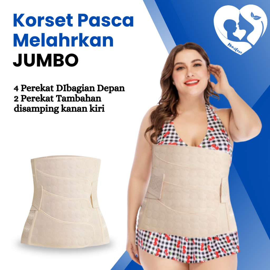 Korset Gurita 6 Perekat Korset Pelangsing Perut Buncit Stagen Wanita Gurita Ibu Melahirkan Perekat U