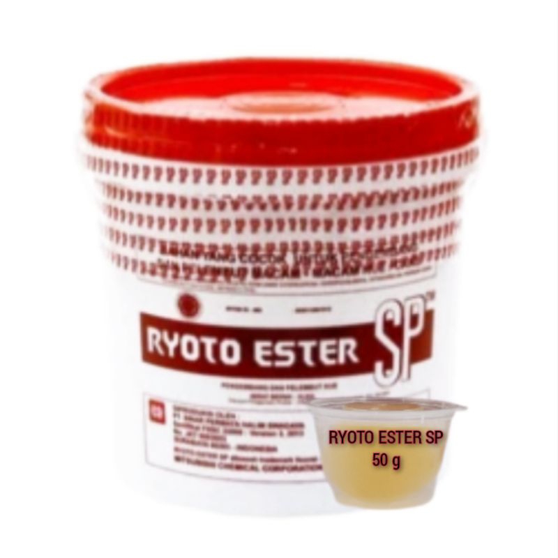 

SP RYOTO ESTER Repack 50gr- FREEE CUP COUNTAINER 60ml