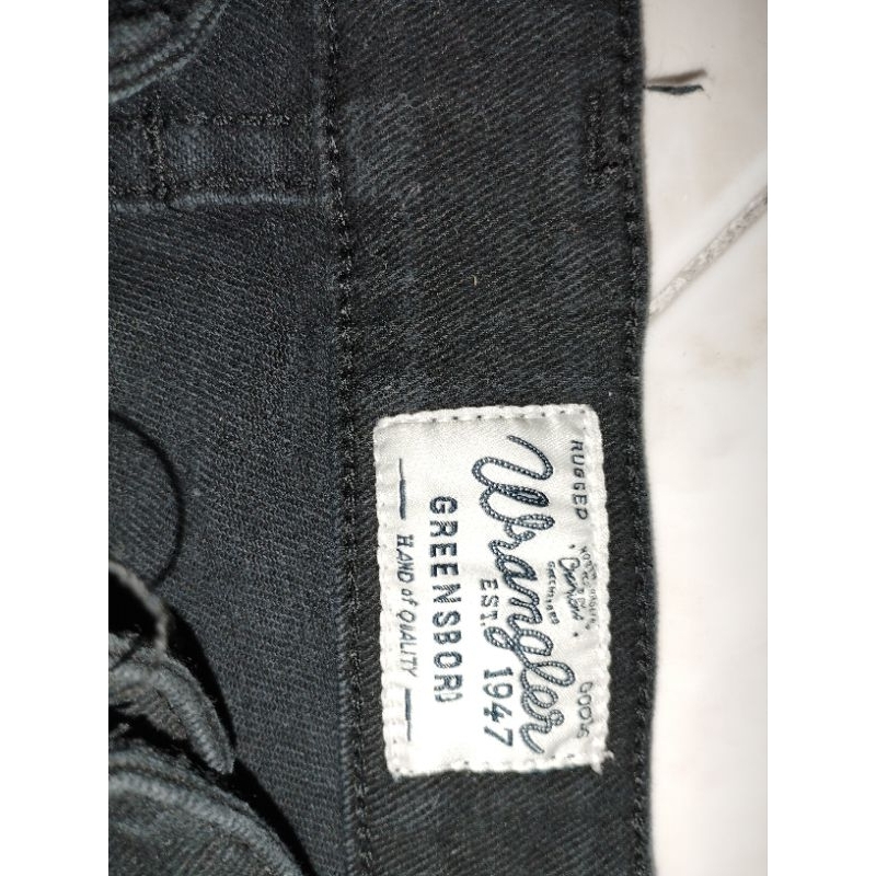 celana pendek jeans wrangler
